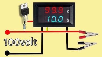 COMO conectar este VOLTIMETRO para MEDIR 100 voltios!