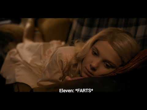 stranger things eleven fart scene