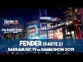 Capture de la vidéo Namm Show 2019 | Fender - Parte 2 | Fender Custom Shop E Fender Rarities