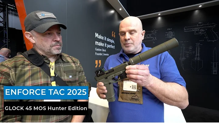 Enforce Tac 2025: Stefan Perey von caliber stellt die GLOCK 45 MOS Hunter Edition vor