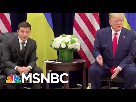 Ukraine President On President Donald Trump Phone Call: 'Nobody Pushed Me' | Katy Tur | MSNBC