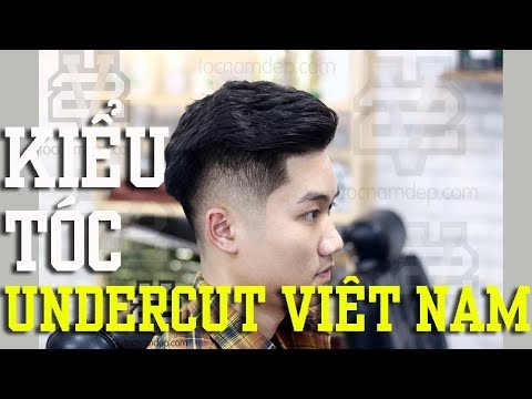 Tóc undercut ngắn vuốt ngang thời thượng thu hút phái đẹp