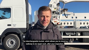 Bridge Inspection Unit from Versalift - Purpose-built for European bridges