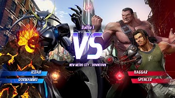 MARVEL VS. CAPCOM: INFINITE Jedah Alt.,Dormammu Alt. Gameplay In Arcade Mode
