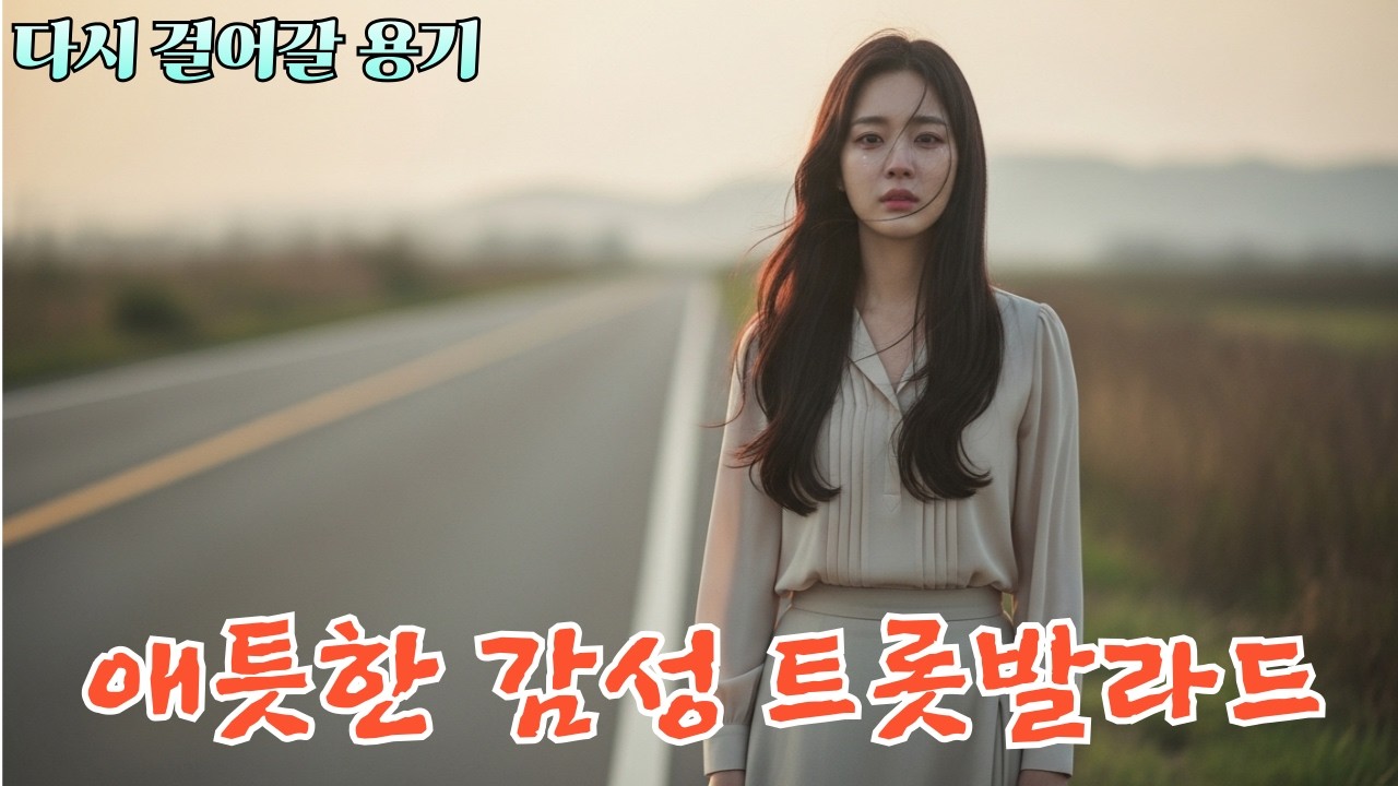 다시 걸어갈 용기 [감성 애절한 트롯발라드]