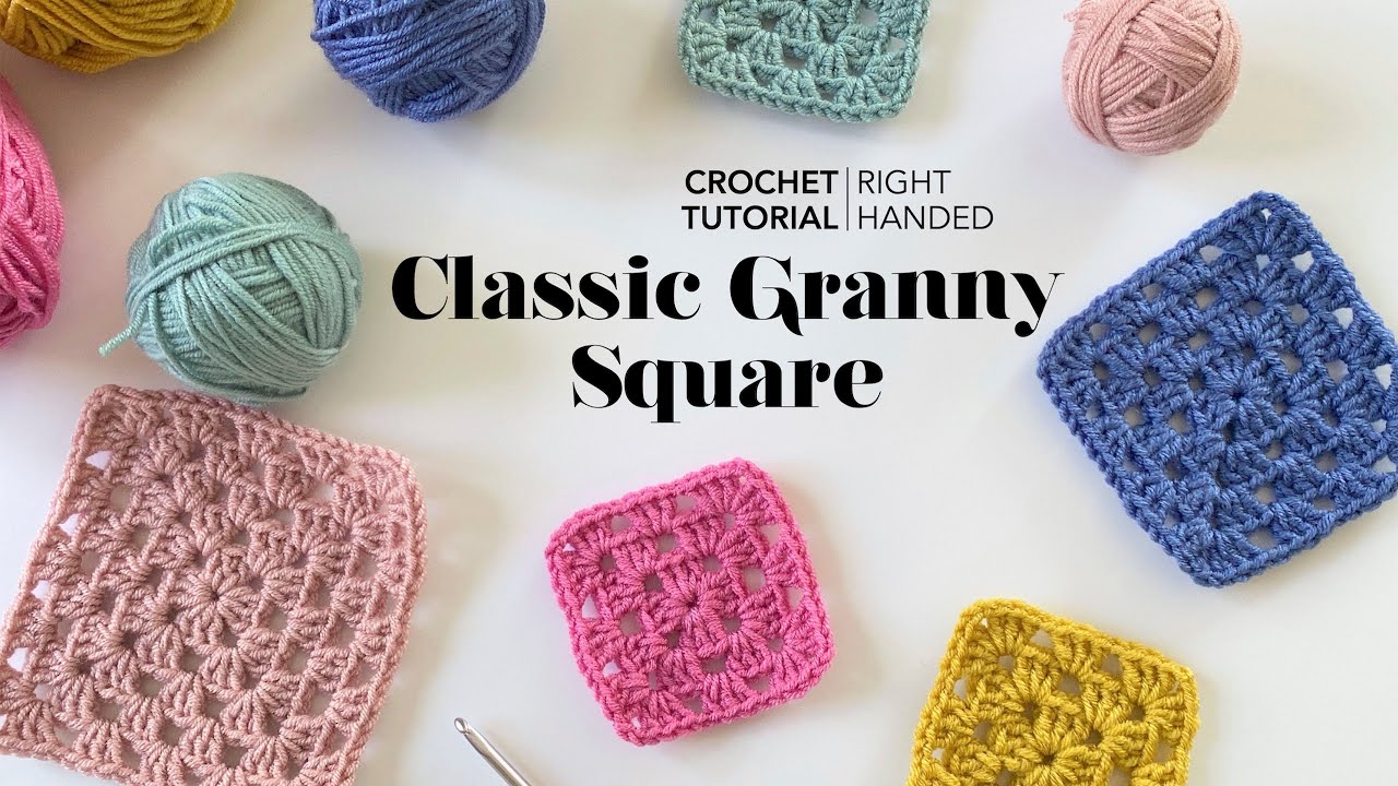 How to Crochet a Classic Granny Square