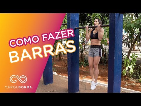 Vídeo: Exercícios Na Barra Horizontal Para Meninas