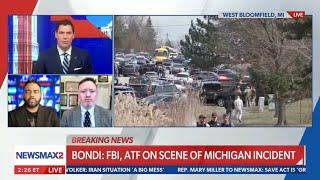 Synagogue Car Attack Targeted Jewish Community: FBI | Newsmax | Jonathan Harris, Chris Bedford