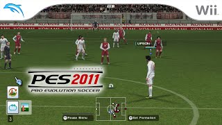 PES 2011 PS2 Vs Nintendo Wii 