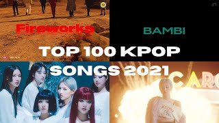 Top 100 KPOP Songs of 2021 (Jan-Mar ver.)