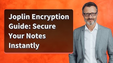 Joplin Encryption Guide: Secure Your Notes Instantly