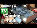 Building a tv case for your dd gaming table for digital maps