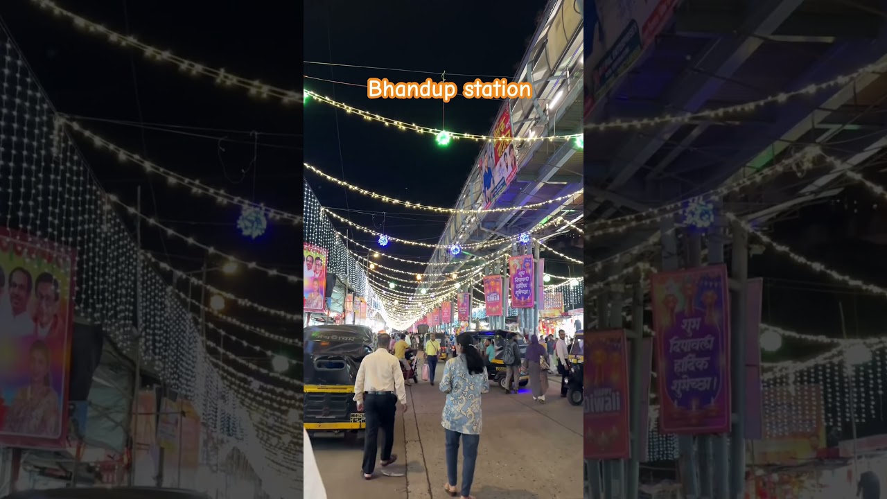 Bhandup station parisar Happy Diwali 🪔 