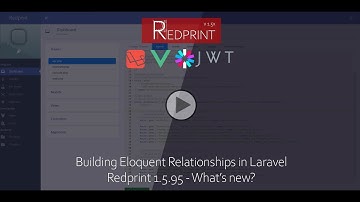 Building Eloquent Relationships in Laravel : Redprint Laravel App Builder