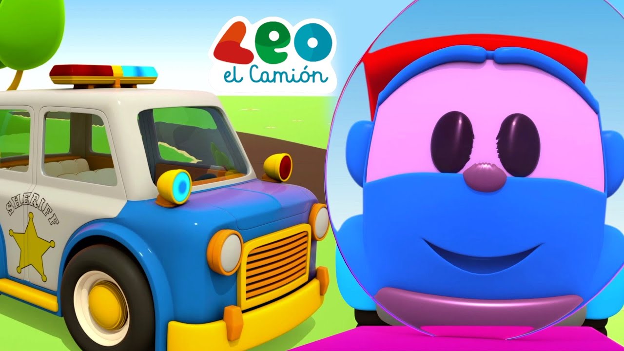 Leo the Truck Español - Leo y el Coche de Policía