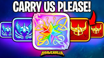 Can a Valhallan Carry a Gold vs Diamonds in Brawlhalla?