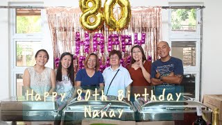 Lola Kapisik happy 80th birthday!!! Mga laking lola jan always love your lola!!