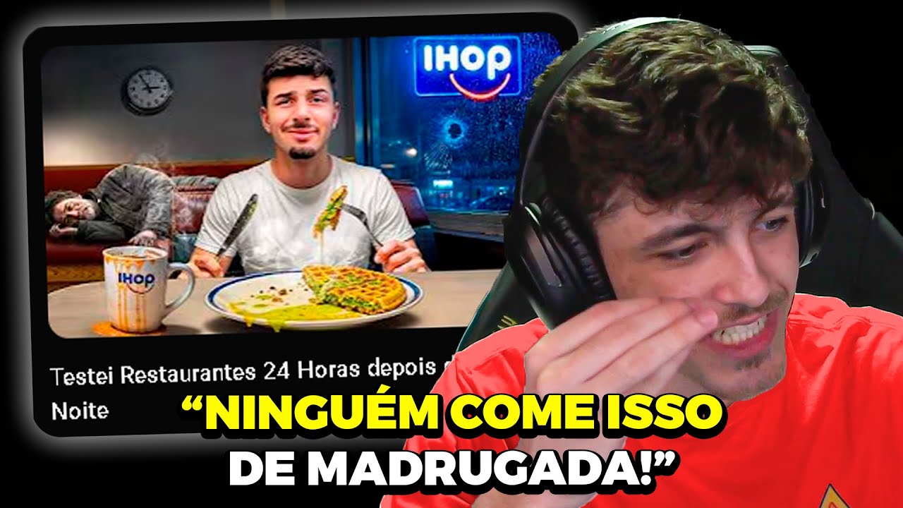 SUETAM REAGE: Testei Restaurantes 24 Horas depois da Meia Noite