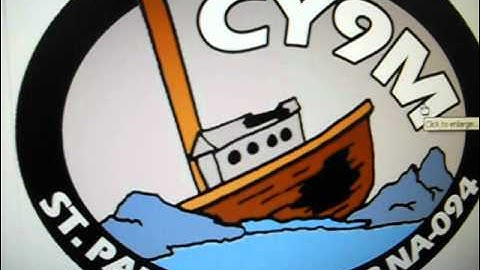 CY9M - St Paul Island DXpedition - 20:33 utc - 27-Jul-2012 - 20 meters band