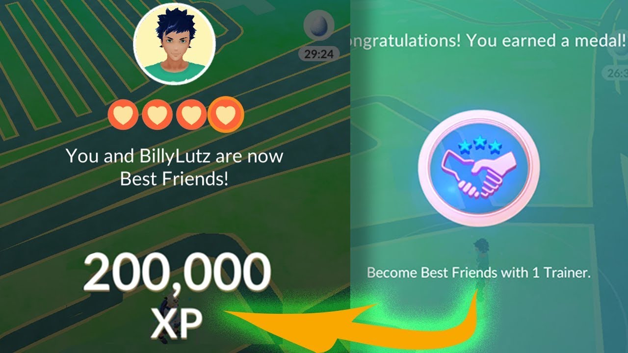 Pokemon Go Friendship Chart