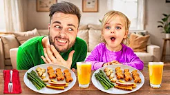 Eating What My Daughter Eats ALL DAY