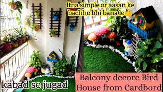 Balcony decore DIY idea💡Best out of waste// #SabinaShaikh //kabad se jugad