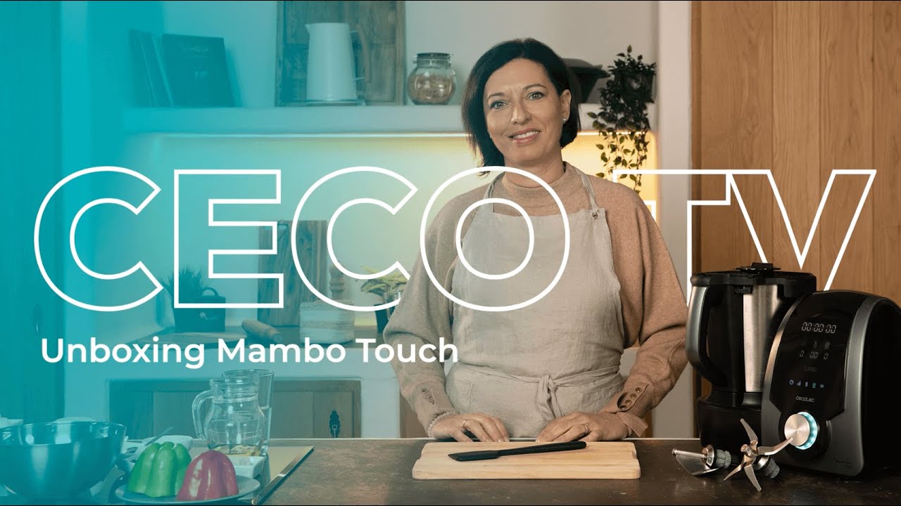 Cecotec Robot Cocina Mambo Touch Con Jarra Habana Plateado