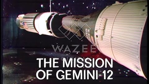 Gemini 12 walk in space (CBS Coverage)