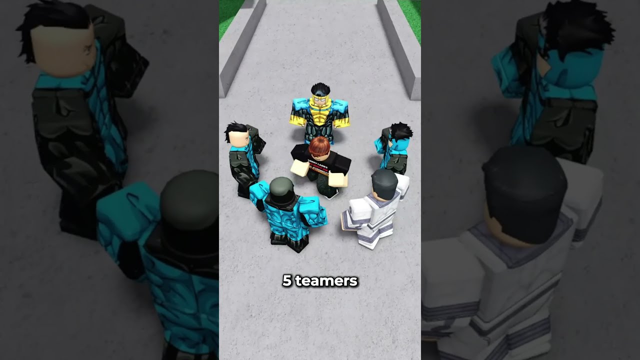 Can You Beat 5 TEAMERS In Jujutsu Shenanigans 