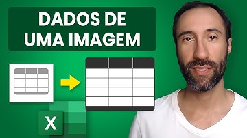Como Importar Dados de Imagem Para o Excel