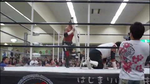 BJW and CZW star Jun Kasai misses then hits Shadow WX
