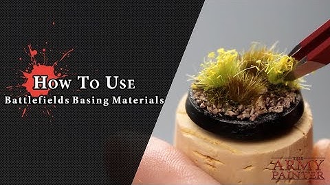 How To Use: Battlefields Basing Materials