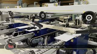 Moulder and bundler line with automatic stacking - Opti-Solution (1463) Profile