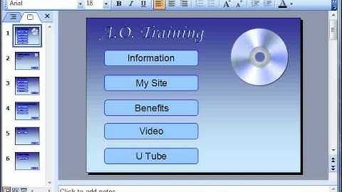 PowerPoint  Package in CD