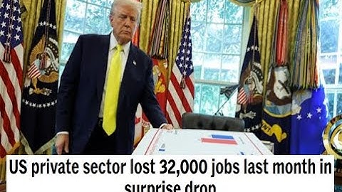 Amerikaanse particuliere sector verloor vorige maand 32.000 banen door een verrassende daling