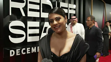 Kajol looking spectacular on the RSIFF22  red carpet