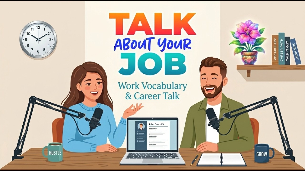 English Conversation Practice for Beginners | Jobs and Work | Follow and Speak | English Podcast