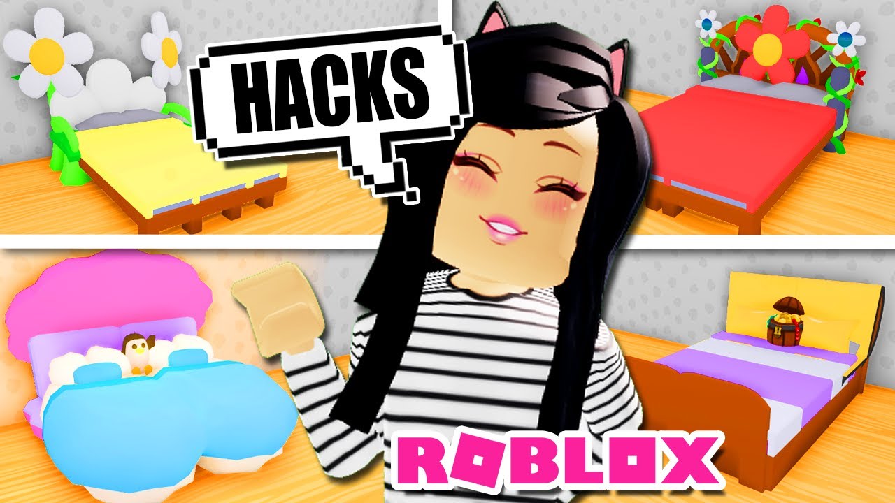 Custom Bed Ideas In Adopt Me Roblox Designs Hacks Furniture Tutorial Youtube - custom roblox hacks