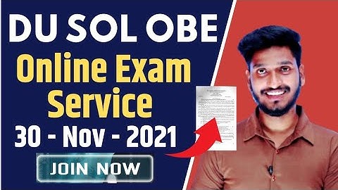 DU SOL OBE Exam Advisory | New Guidelines | Registration | How to get answers.