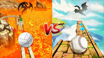 Temple Balls vs Rollance Adventure: Ultimate Speedrun Battle