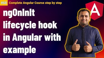 ngOnInit lifecycle hook in angular | ngOnInit vs constructor | Complete Angular Tutorial