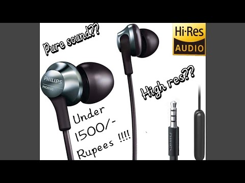 Best budget hi res earphones philips pro6105