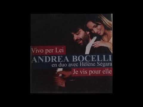 Andrea Bocelli  Hlne Sgara   Vivo per lei 1996 audio officiel