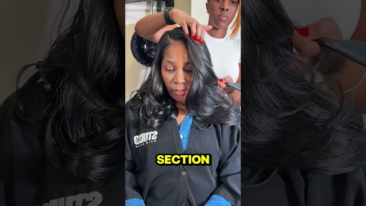 Glueless Quick Weave transformation 🔥❤️