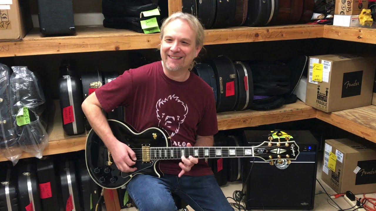 2020 Epiphone Les Paul Custom - YouTube