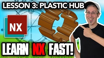NX CAD for Beginners | Lesson 3: Pattern Geometry and Shell Commands!
