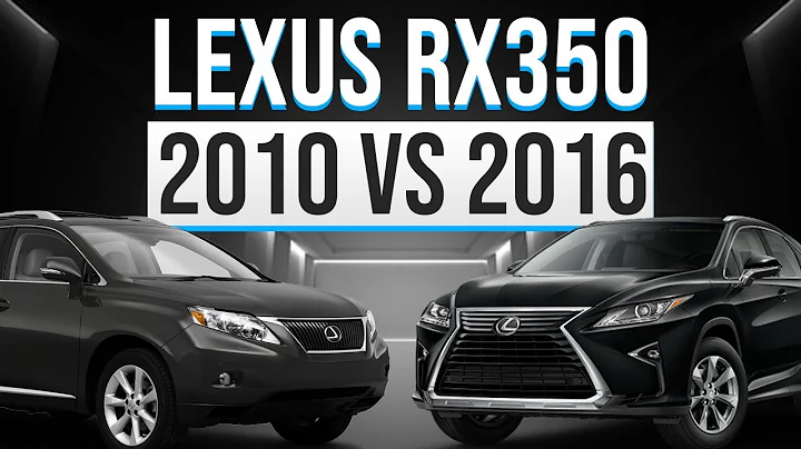 2010 Lexus RX 350 vs 2016 Lexus RX 350 Comparison
