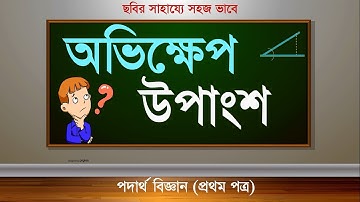 অভিক্ষেপ এবং উপাংশের  মধ্যে পার্থক্য । Difference between Projection and Component of a vector