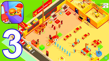 Burger Please! - Gameplay Walkthrough Part 3 Helper Max Level (Android, iOS)
