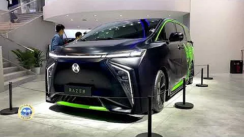 2024 GAC HYCAN V09 MPV RAZER Edition Walkaround—2023 Shanghai Motor Show - 天天要闻